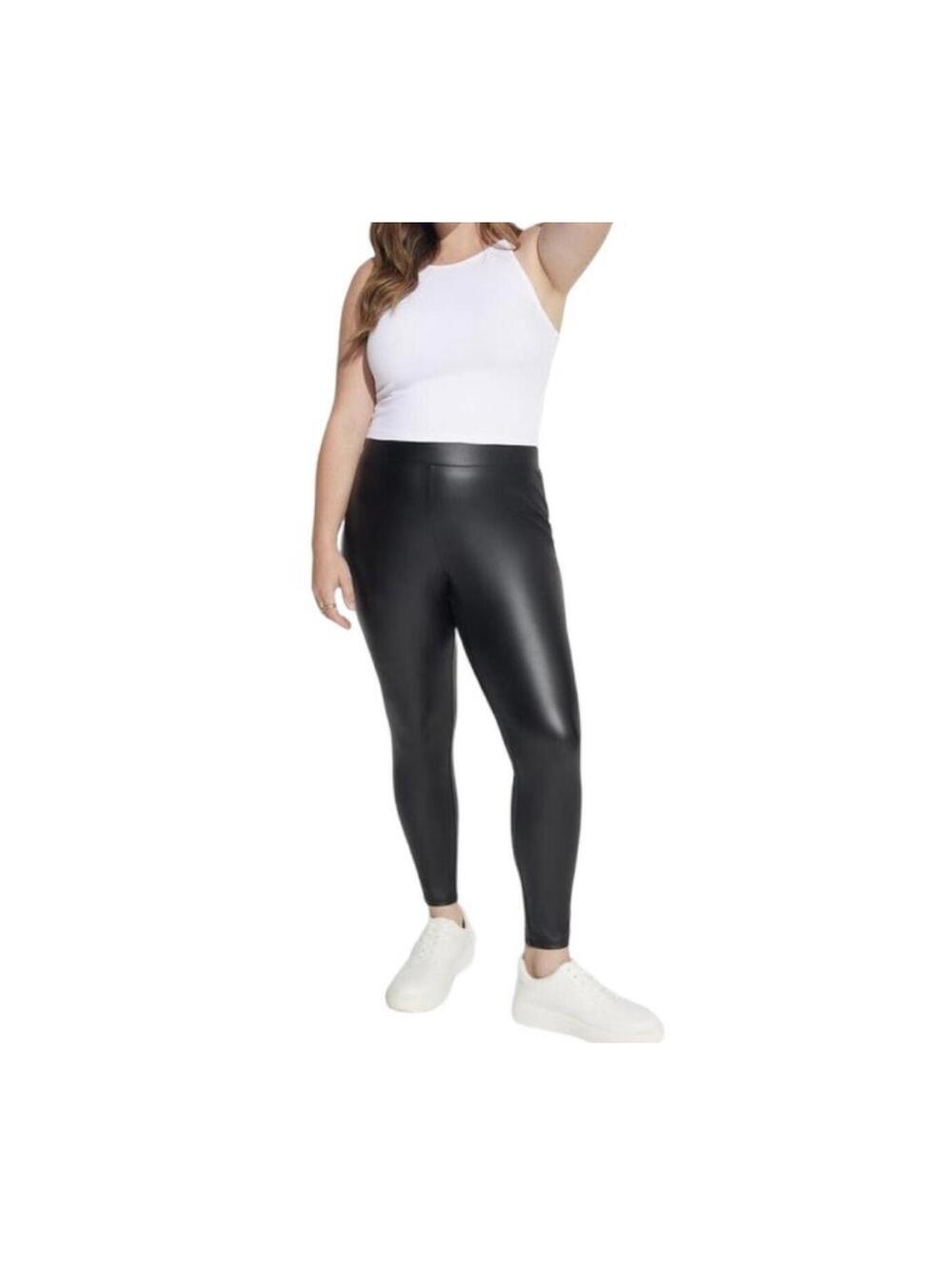 Torrid Faux Leather black Leggings Size 2x
